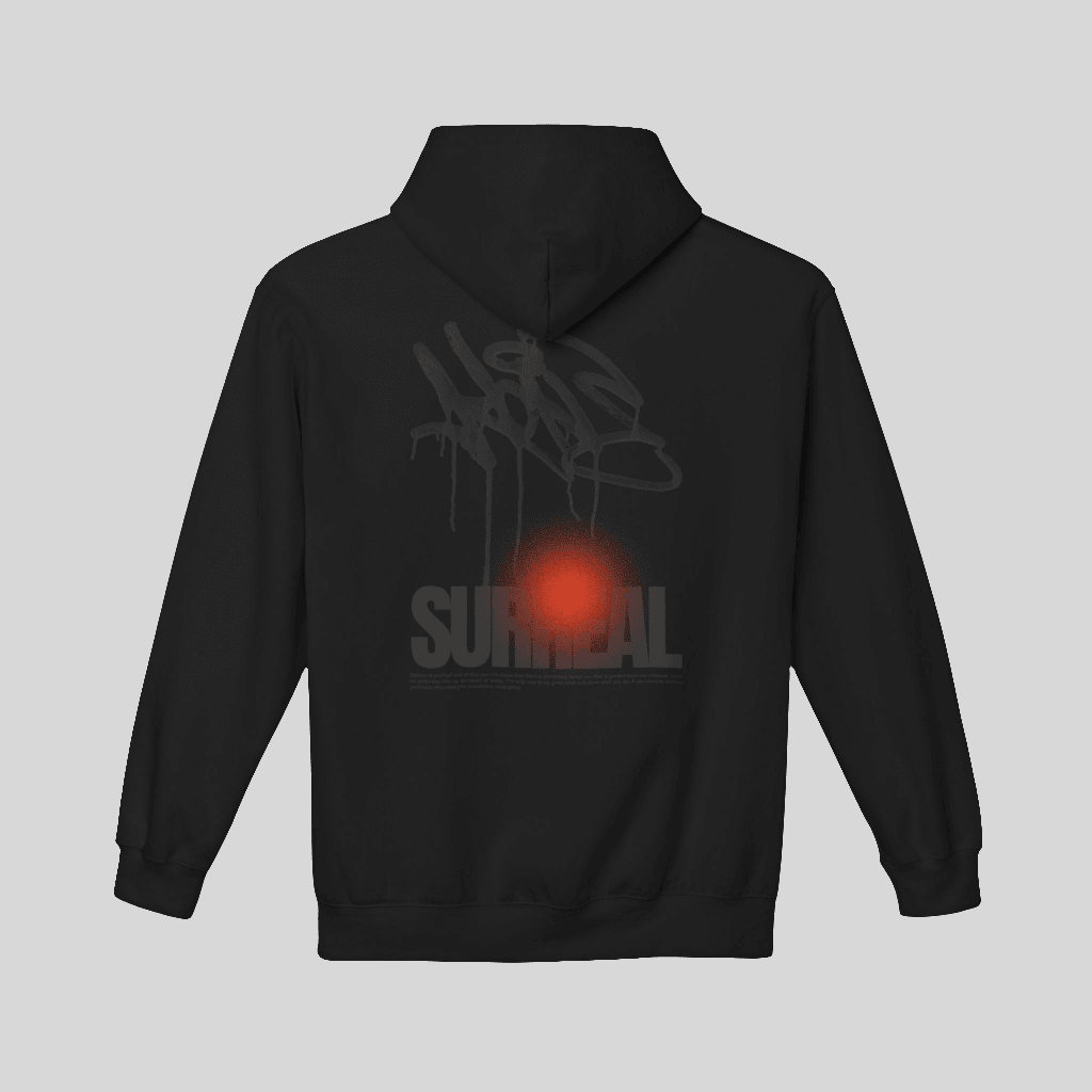 Surreal Graffiti Glow Hoodie