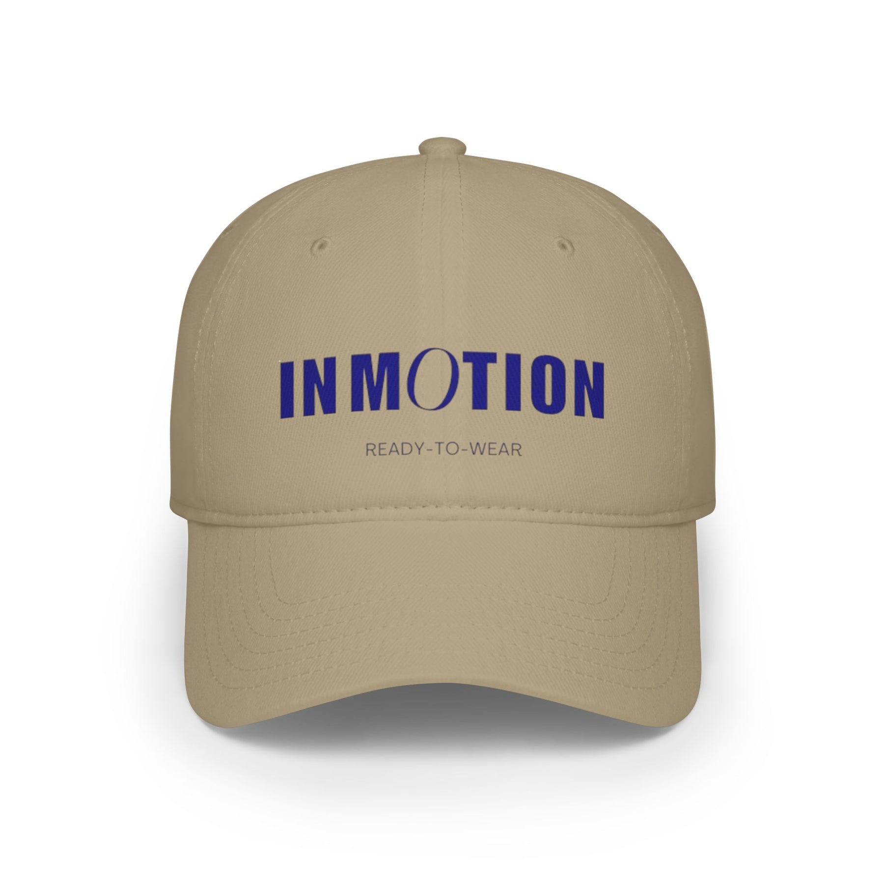 Stylish Red Baseball Cap - 'IN MOTION' Activewear Hat