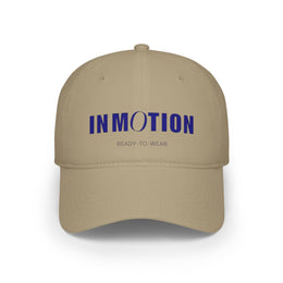 Stylish Red Baseball Cap - 'IN MOTION' Activewear Hat — thumb 4