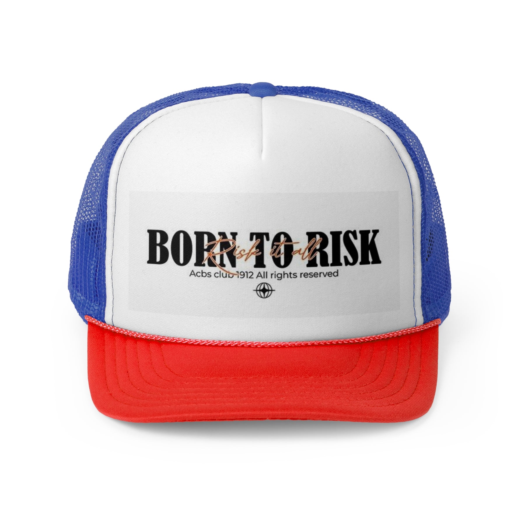 Born to Risk Trucker Cap - Stylish Mesh Hat for Adventurers