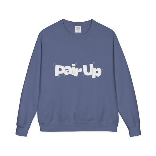 Pair Up Sweatshirt, Cozy Premium Crewneck, Perfect for Couples, Matching Outfits, Luxury OBL!V Gift, Everyday Comfort