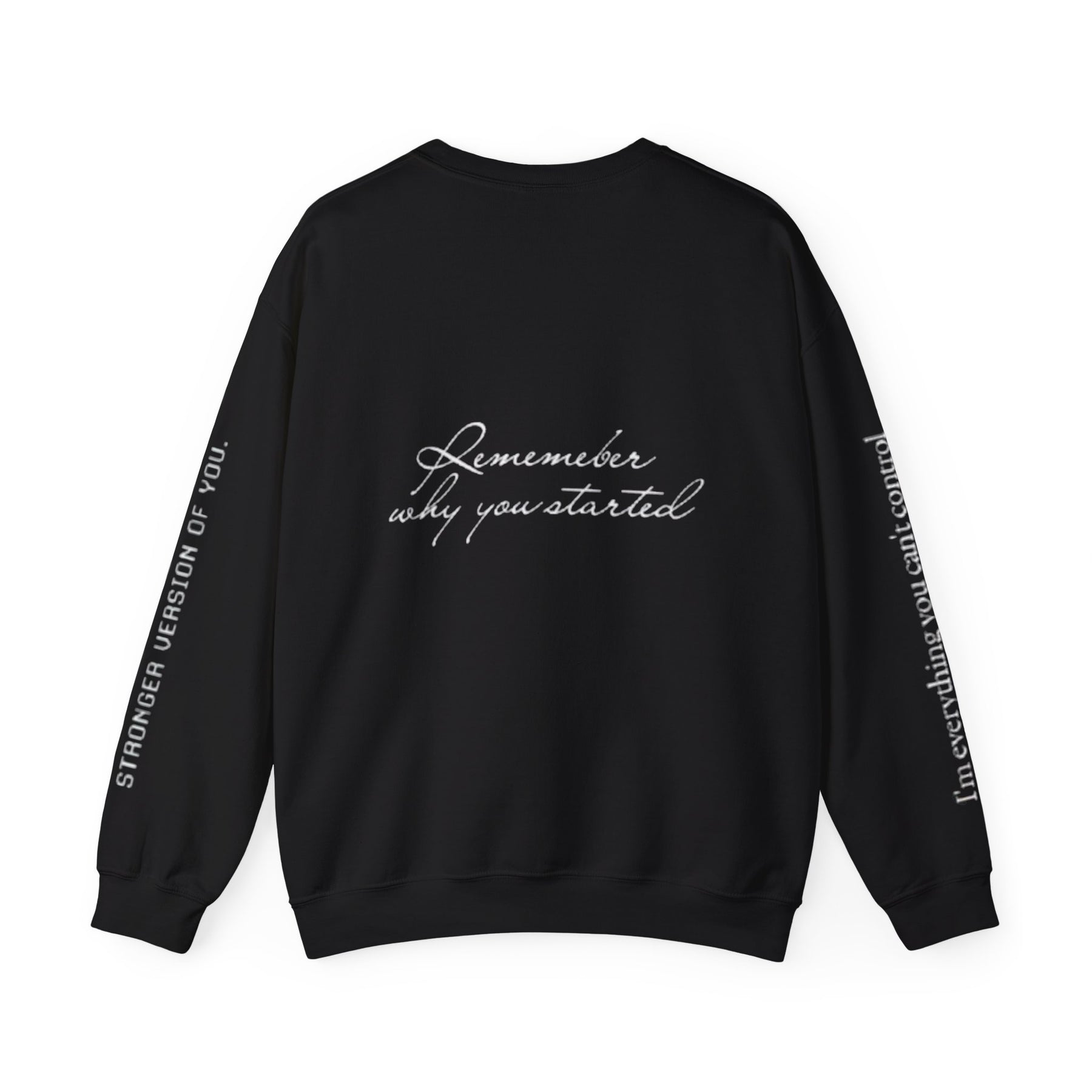 Motivational Crewneck Sweatshirt - Inspirational  for Adults, Premium Wear, Self-Care Reminder, Perfect for Streetwear