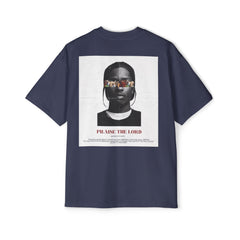 Men's Premium Oversized Tee - 'PRAISE THE LORD' Graphic Tee for Casual Wear