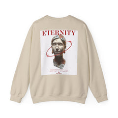 Eternity Graphic Sweatshirt, Premium Crewneck, OBL!V Fashion Layer, Luxury Everyday Wear