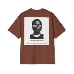 Men's Premium Oversized Tee - 'PRAISE THE LORD' Graphic Tee for Casual Wear