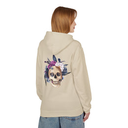 Hip hop Skull with floral design streetwear style Hoodie — thumb 29