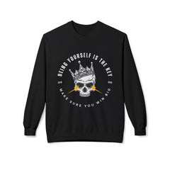 Crowned Skull Sweatshirt - Be Yourself Collection