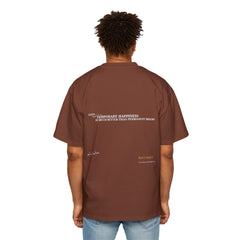 Men's Heavy Oversized Tee, Premium Top, Comfortable Streetwear, Graphic Tee,  Essential..