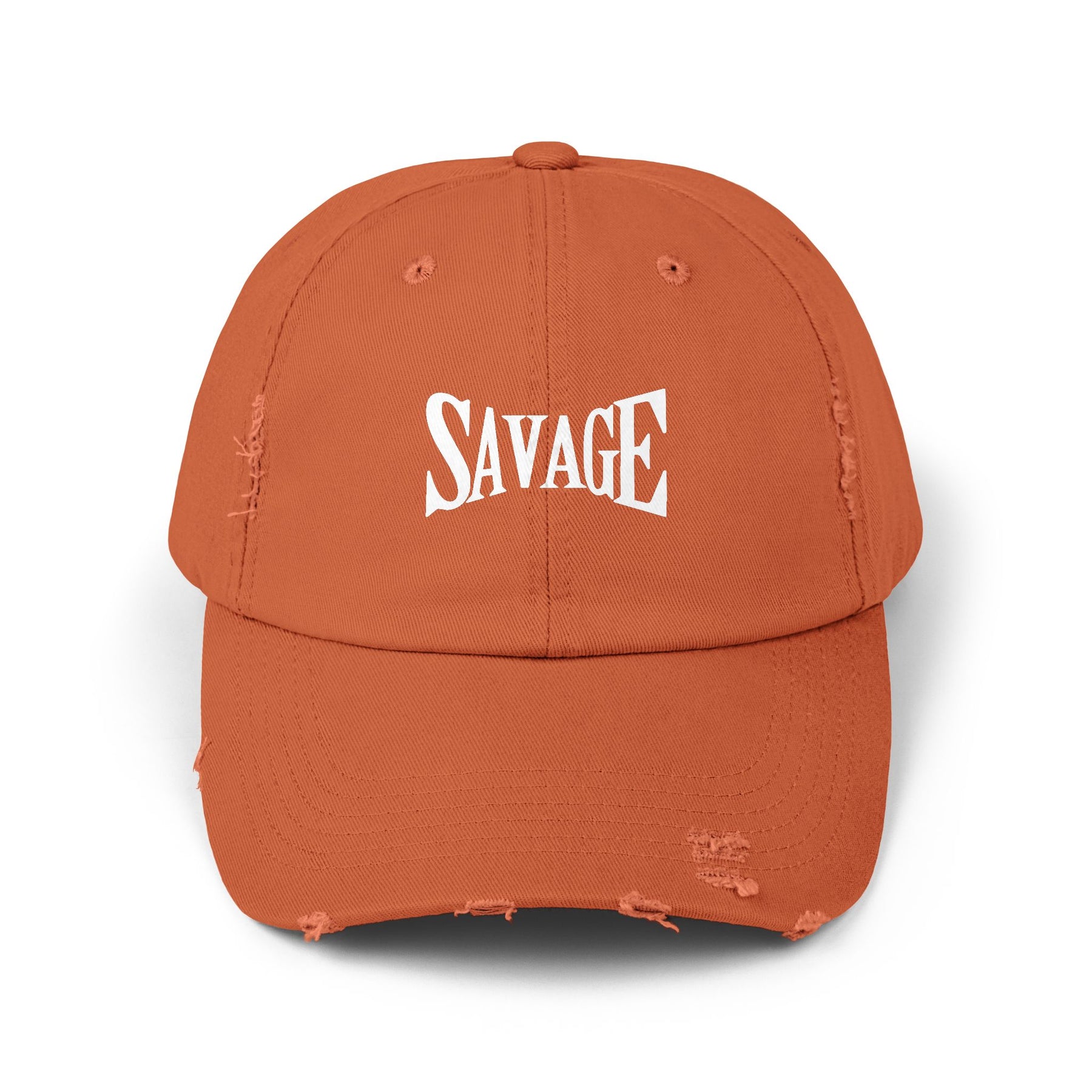 "SAVAGE Distressed Dad Hat"
