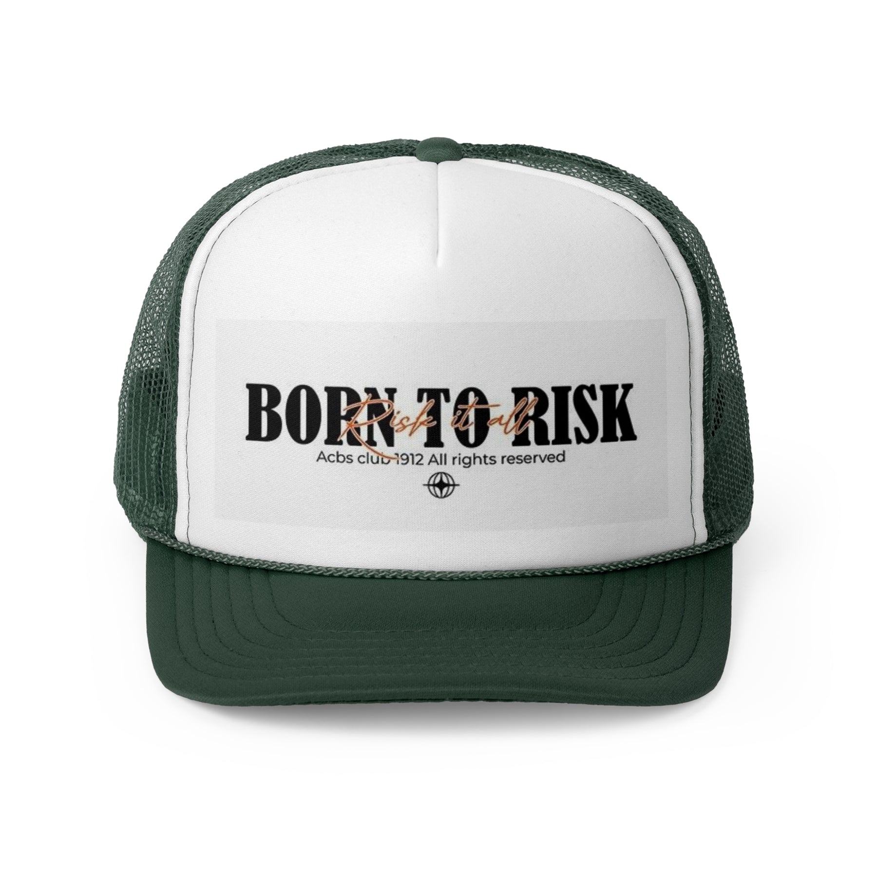 Born to Risk Trucker Cap - Stylish Mesh Hat for Adventurers