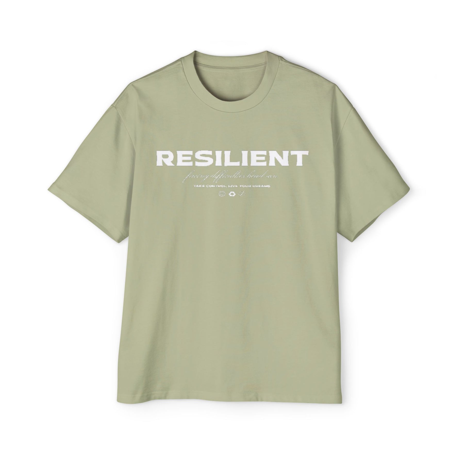 Oversized Resilient Tee - Casual Comfort for Everyday Strength