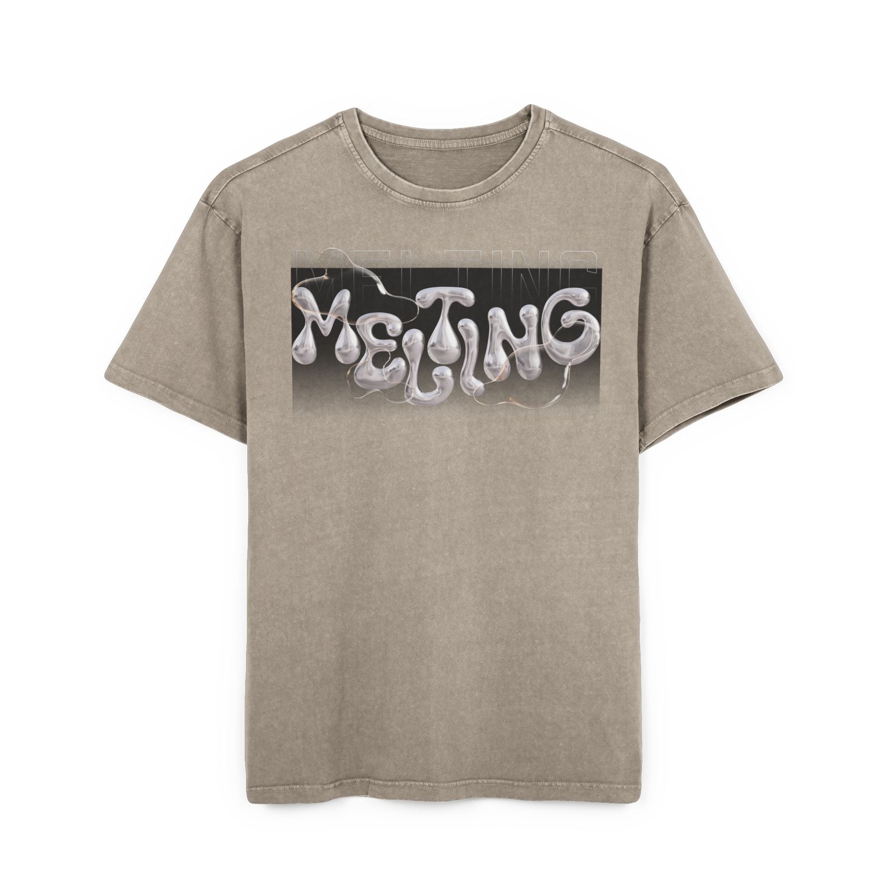 Men's Acid Washed Heavy Oversize Tee