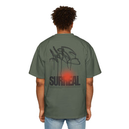 Surreal Graffiti Glow Graphic Oversized-Tee — thumb 45