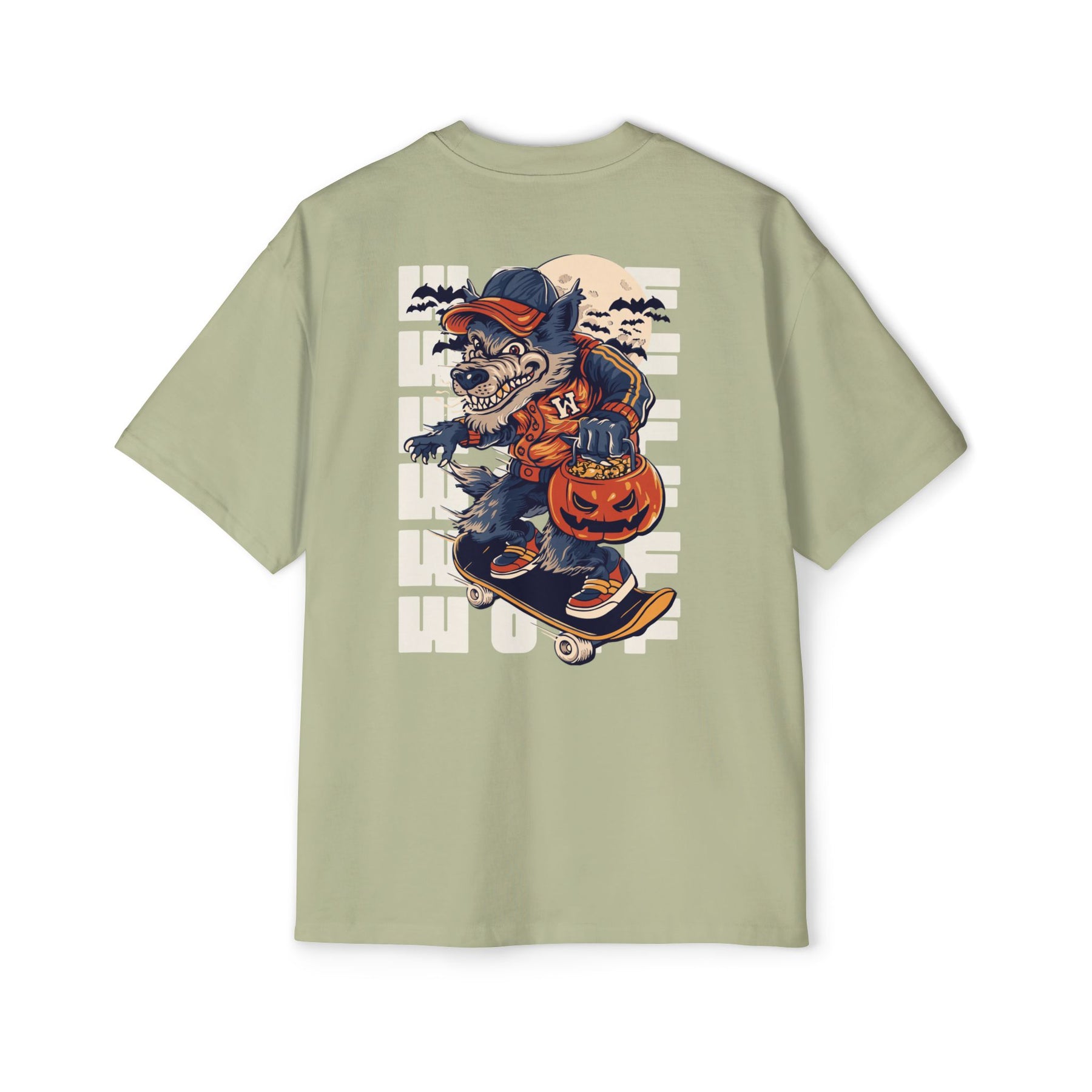 Werewolf on Wheels Oversized-Tee