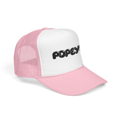 Popeye Foam Trucker Hat | Custom Embroidered Baseball Cap.
