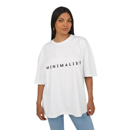Oversized Tee - Olive Minimalist Unisex Cotton Box Tee — thumb 11