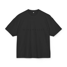 Oversized Tee - Olive Minimalist Unisex Cotton Box Tee — thumb 3