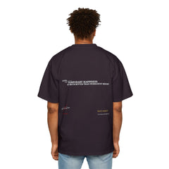 Men's Heavy Oversized Tee, Premium Top, Comfortable Streetwear, Graphic Tee,  Essential..