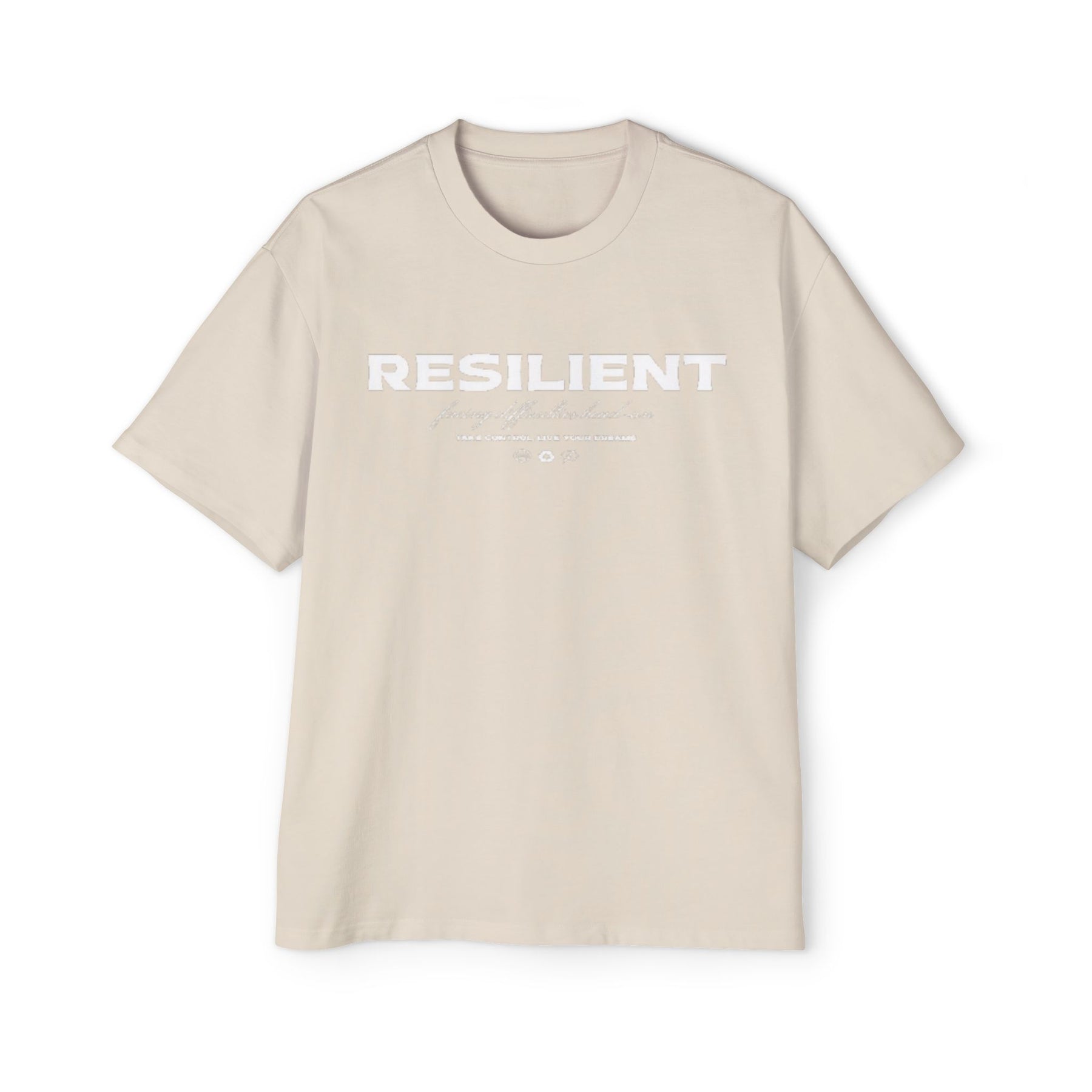 Oversized Resilient Tee - Casual Comfort for Everyday Strength