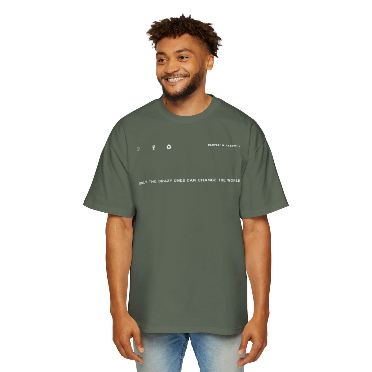 Men's Heavy Oversized Tee, Premium Top, Comfortable Streetwear, Graphic Tee,  Essential.. — image 47