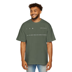Men's Heavy Oversized Tee, Premium Top, Comfortable Streetwear, Graphic Tee,  Essential..