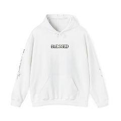 Blessed Premium Hooded Sweatshirt, Streetwear Style, Casual Everyday Wear, Spiritual Apparel