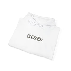 Blessed Premium Hooded Sweatshirt, Streetwear Style, Casual Everyday Wear, Spiritual Apparel