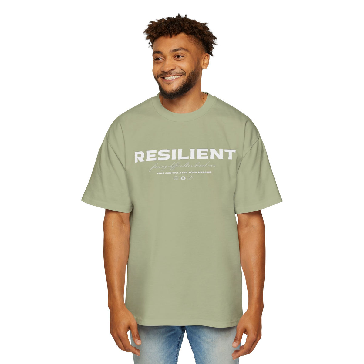 Oversized Resilient Tee - Casual Comfort for Everyday Strength — image 41