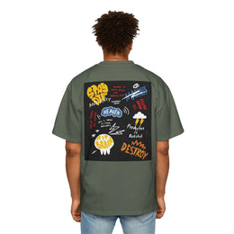Stay Die and Dirty: Insanity, Madness, and Hustle Oversized-Tee — thumb 45