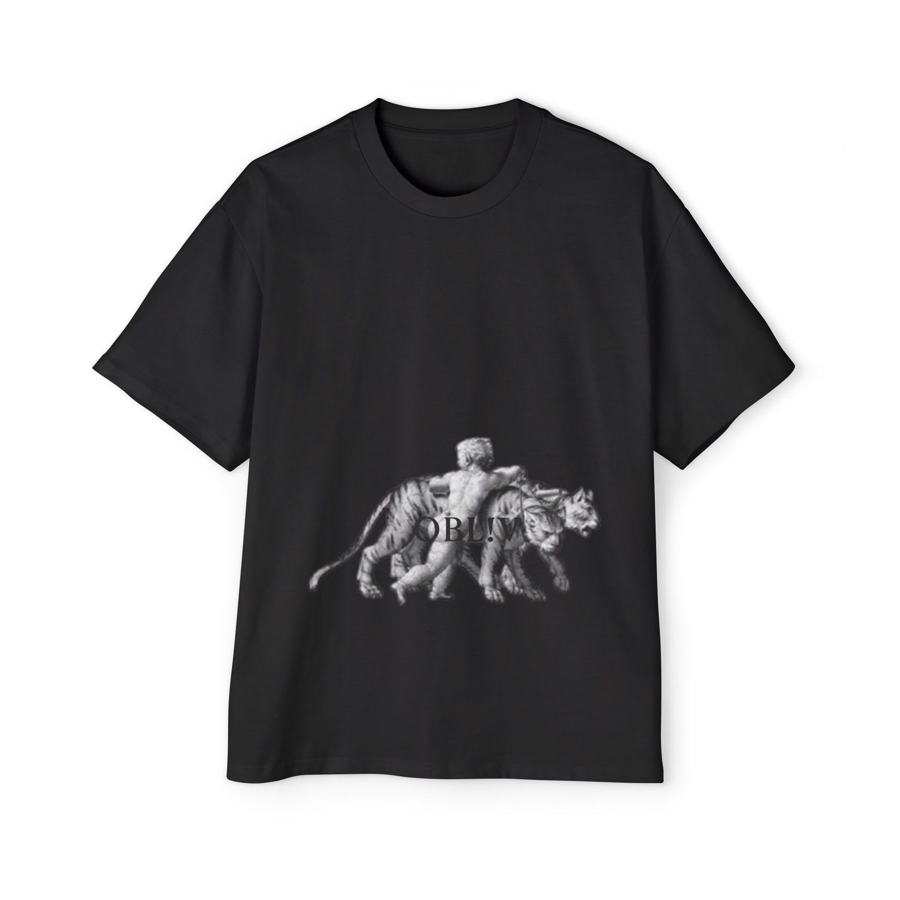 Vintage Premium  Oversized Tee with Savanna Adventure Design, Casual Wear, Graphic Tee, Streetwear Style..