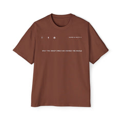 Men's Heavy Oversized Tee, Premium Top, Comfortable Streetwear, Graphic Tee,  Essential..