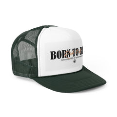 Born to Risk Trucker Cap - Stylish Mesh Hat for Adventurers