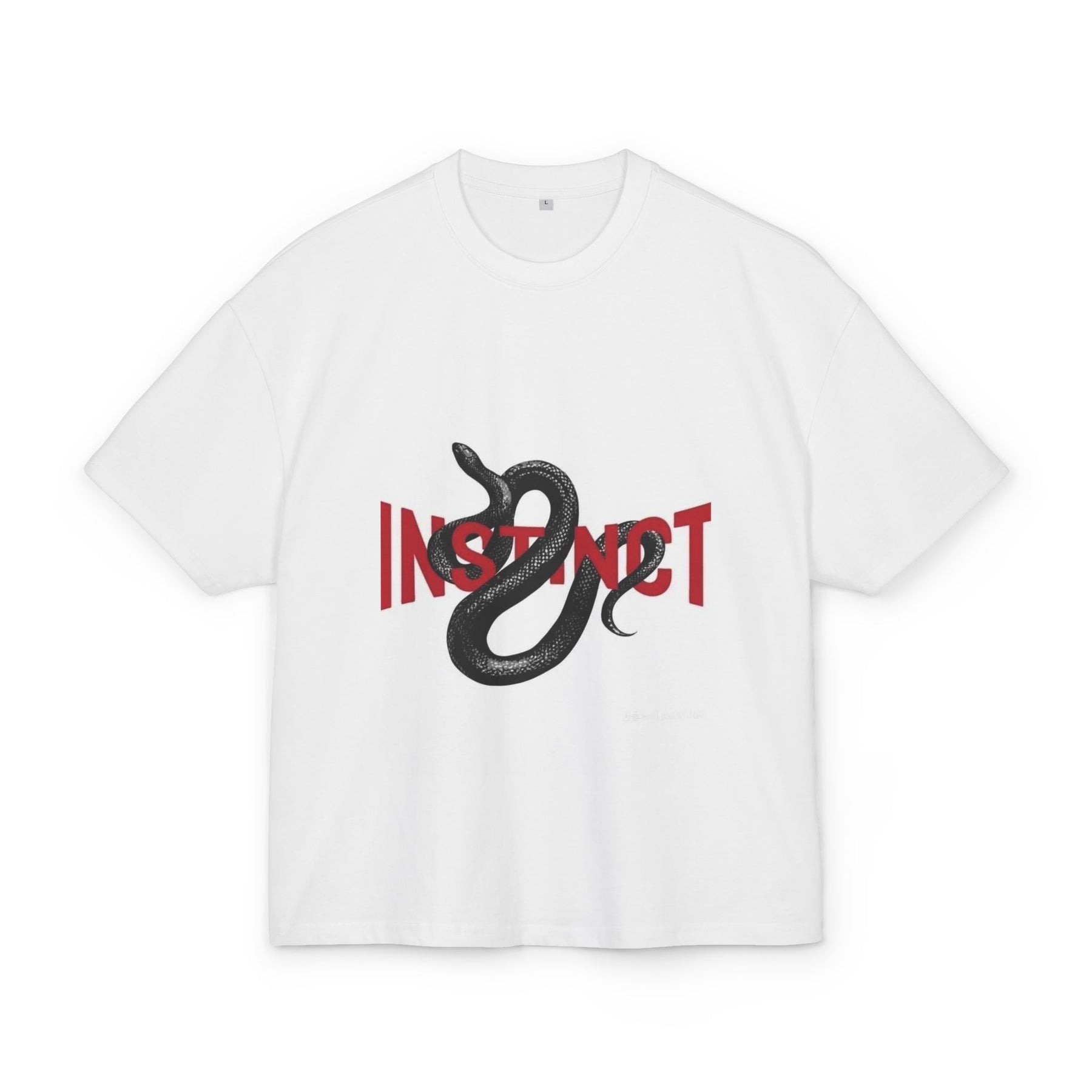 "INSTINCT X VENOM Oversized Tee – Embrace the Power Within"