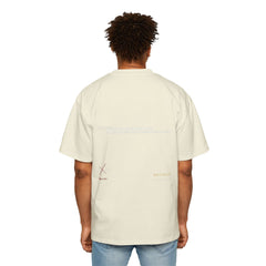 Men's Heavy Oversized Tee, Premium Top, Comfortable Streetwear, Graphic Tee,  Essential..