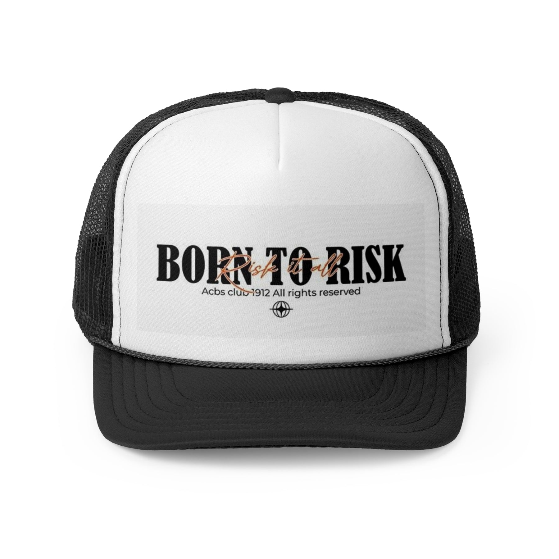 Born to Risk Trucker Cap - Stylish Mesh Hat for Adventurers