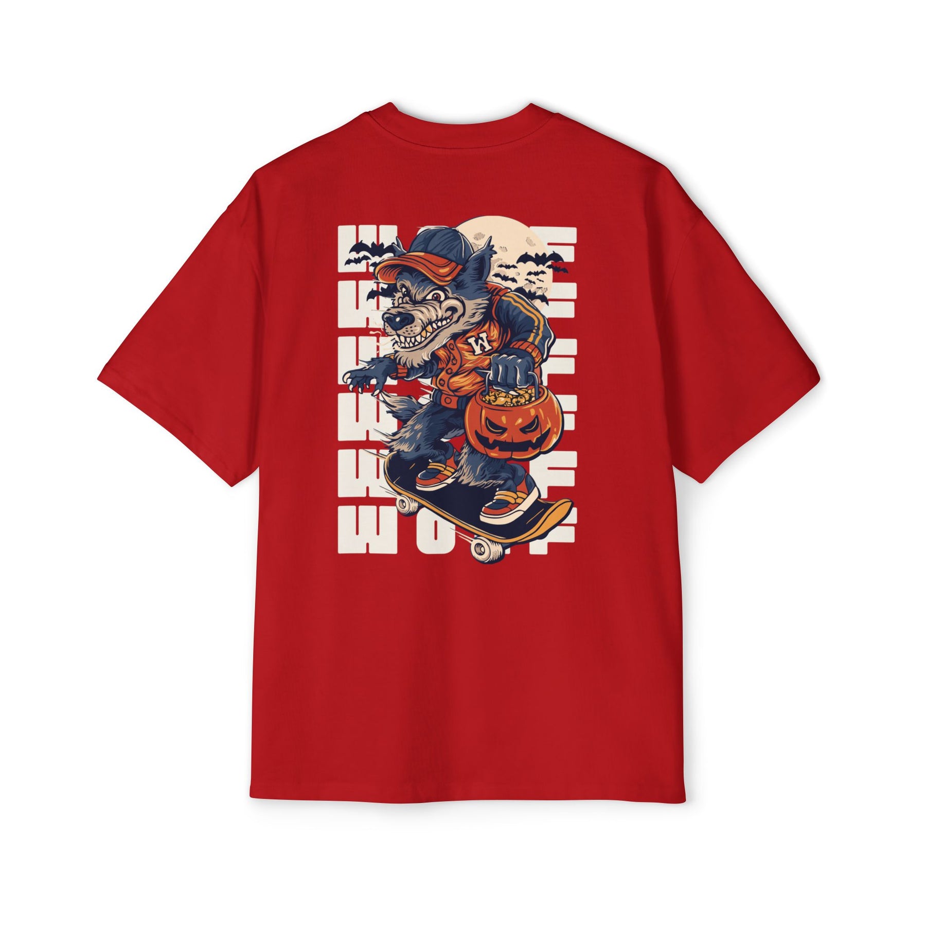 Werewolf on Wheels Oversized-Tee