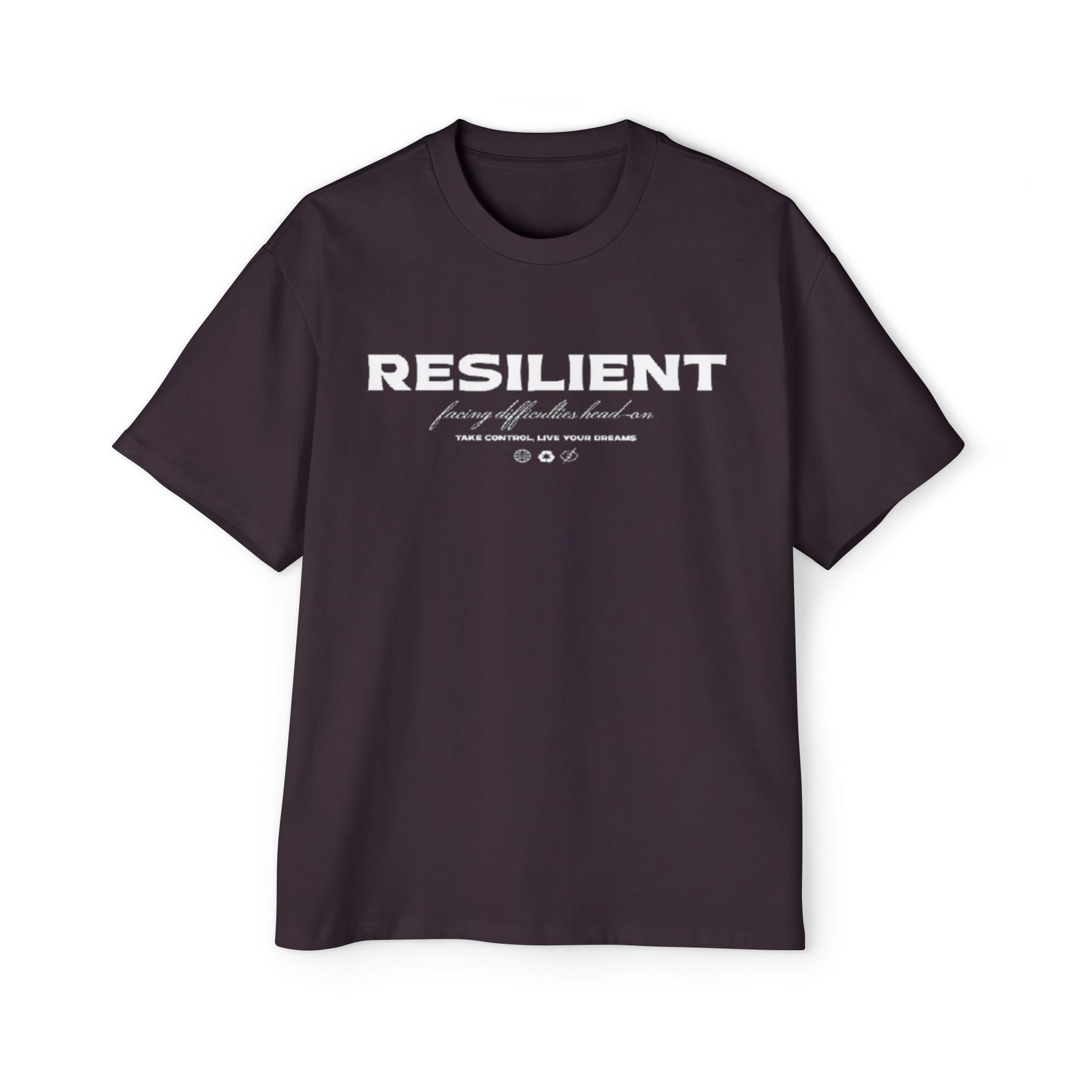 Oversized Resilient Tee - Casual Comfort for Everyday Strength