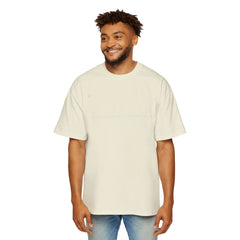 Men's Heavy Oversized Tee, Premium Top, Comfortable Streetwear, Graphic Tee,  Essential..