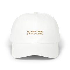 The OBL!V Premium Trending Classic  Cap - No Response is a Response, Premium Accessory, Trendy Cap, Everyday Wear