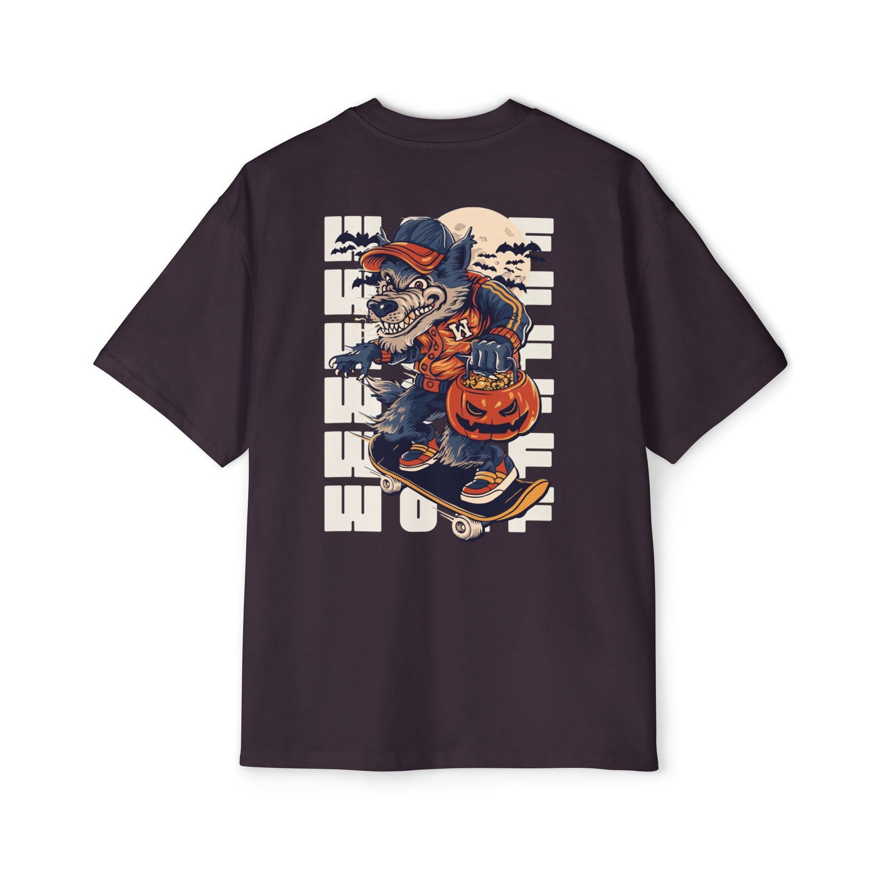 Werewolf on Wheels Oversized-Tee