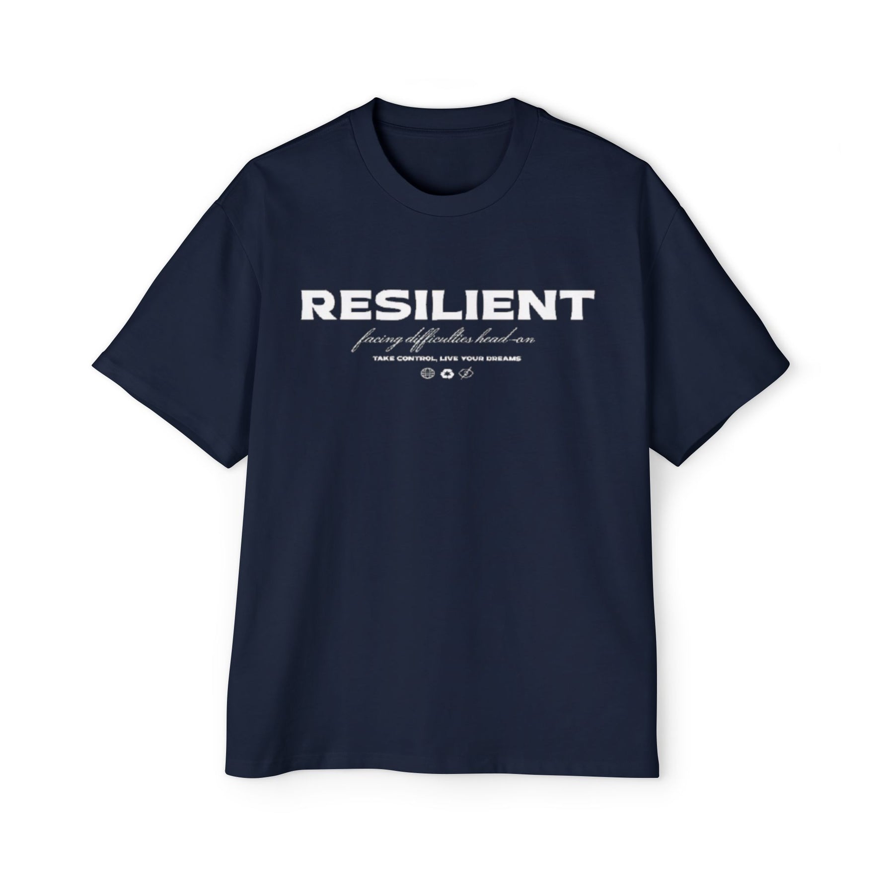 Oversized Resilient Tee - Casual Comfort for Everyday Strength