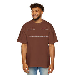 Men's Heavy Oversized Tee, Premium Top, Comfortable Streetwear, Graphic Tee,  Essential..