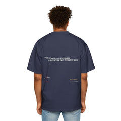 Men's Heavy Oversized Tee, Premium Top, Comfortable Streetwear, Graphic Tee,  Essential..