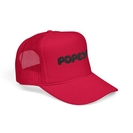 Popeye Foam Trucker Hat | Custom Embroidered Baseball Cap. — thumb 3