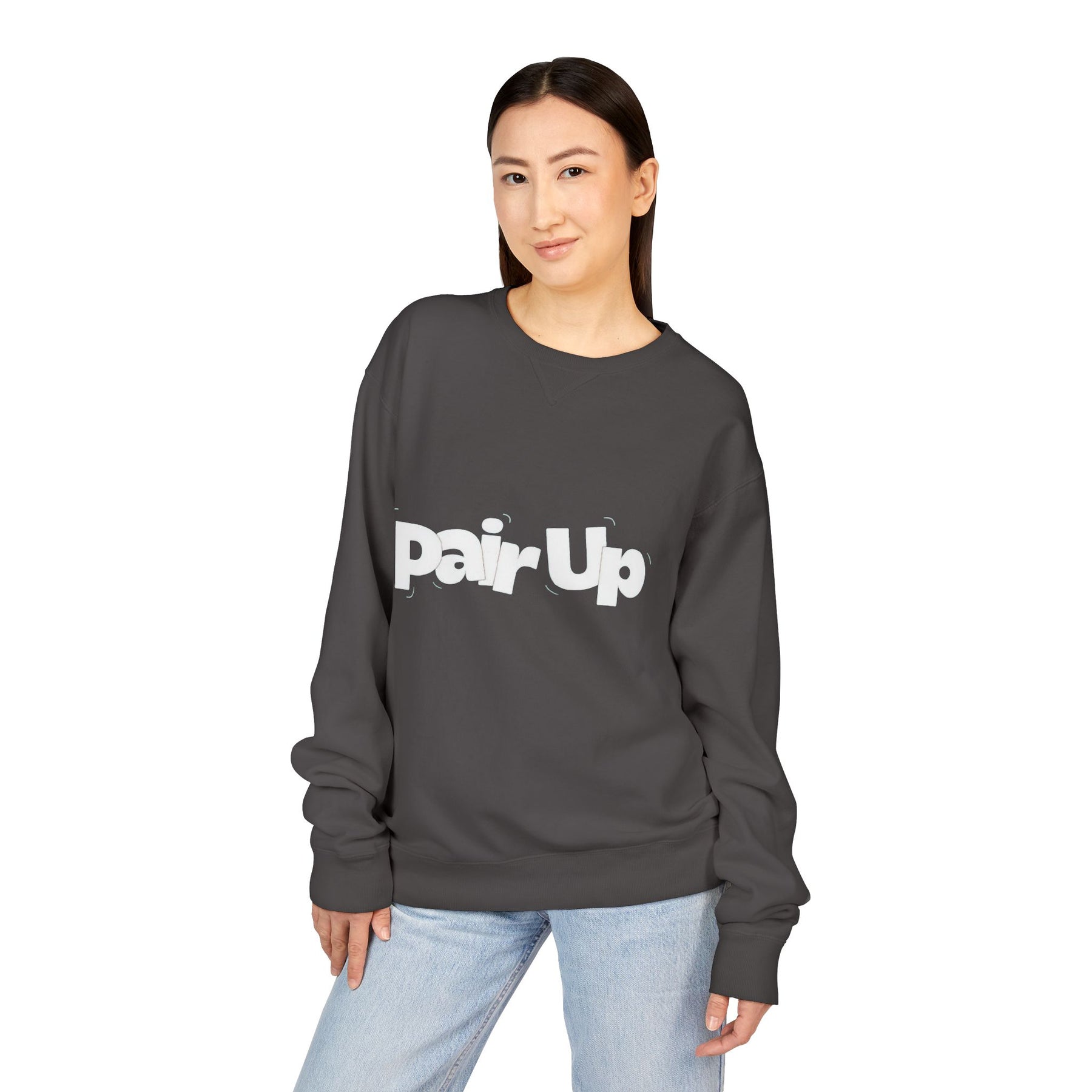 Pair Up Sweatshirt, Cozy Premium Crewneck, Perfect for Couples, Matching Outfits, Luxury OBL!V Gift, Everyday Comfort