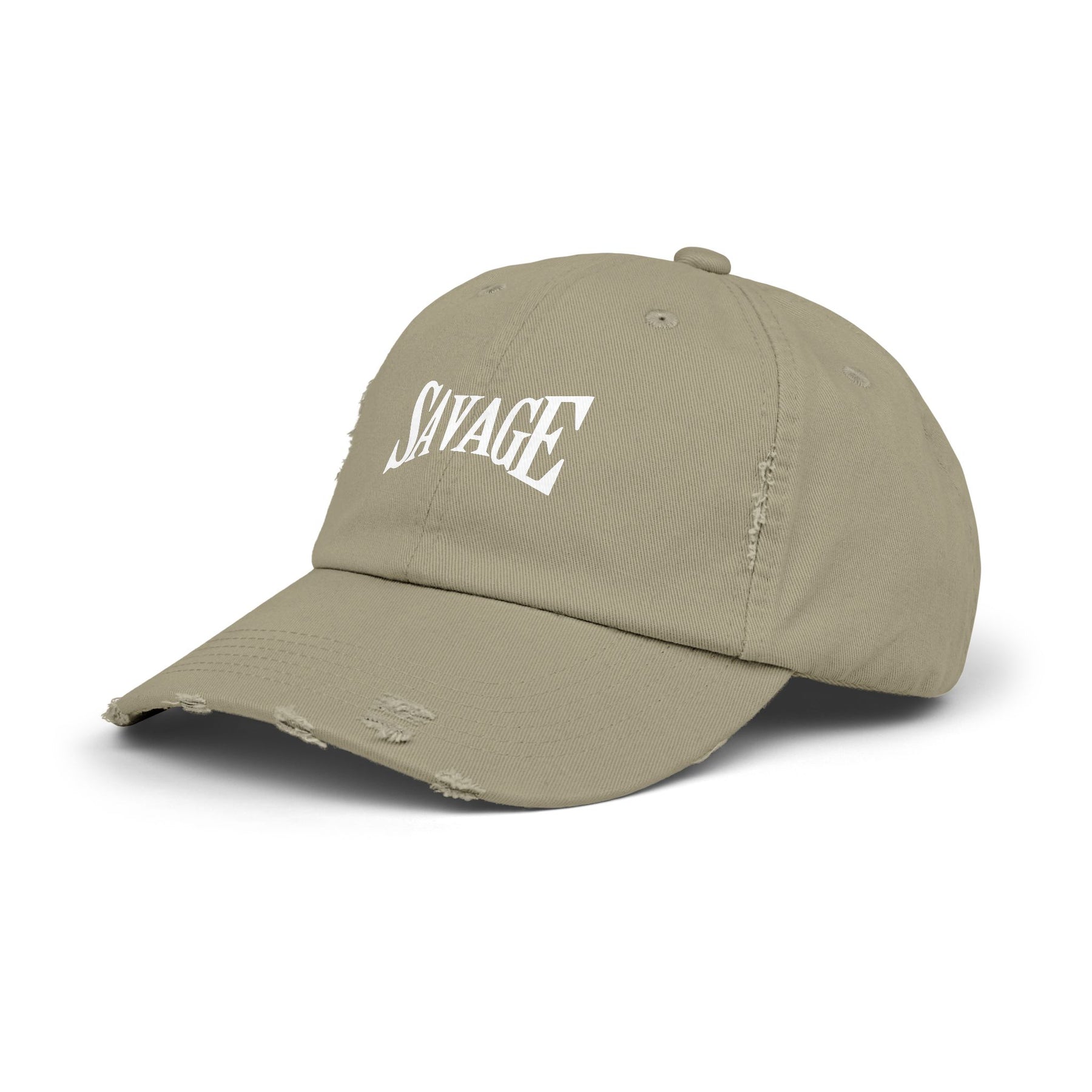 "SAVAGE Distressed Dad Hat"