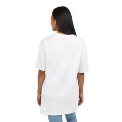 Premium Artistic Oversize Tee - Handprint Design for Creative Souls