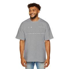Men's Heavy Oversized Tee, Premium Top, Comfortable Streetwear, Graphic Tee,  Essential..