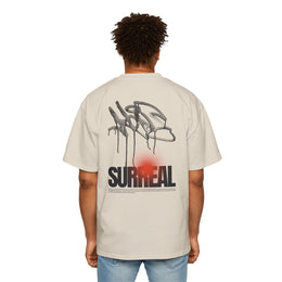 Surreal Graffiti Glow Graphic Oversized-Tee — thumb 30