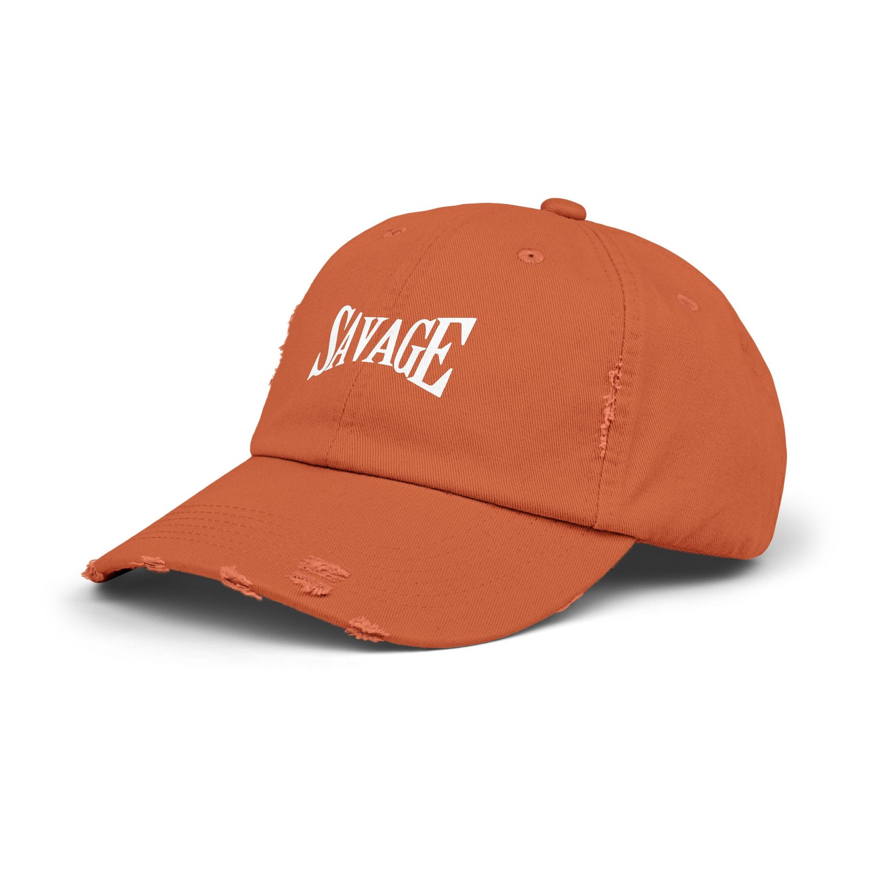 "SAVAGE Distressed Dad Hat"